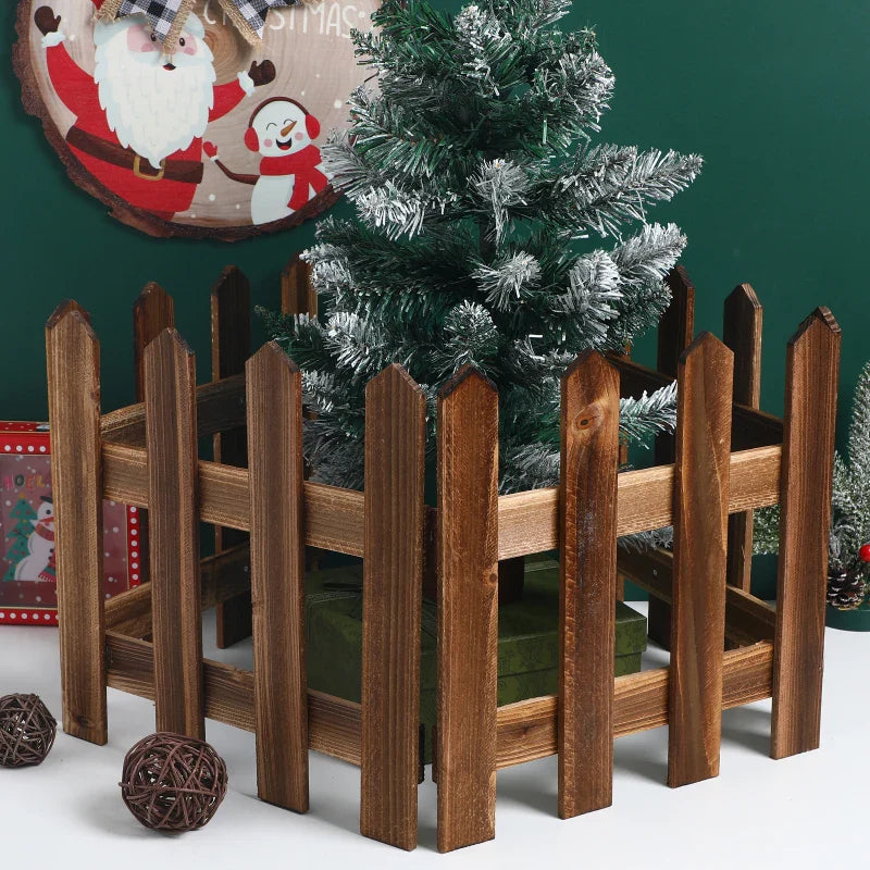 Dekorativer Holz Gartenzaun für Beete Und Außenbereiche