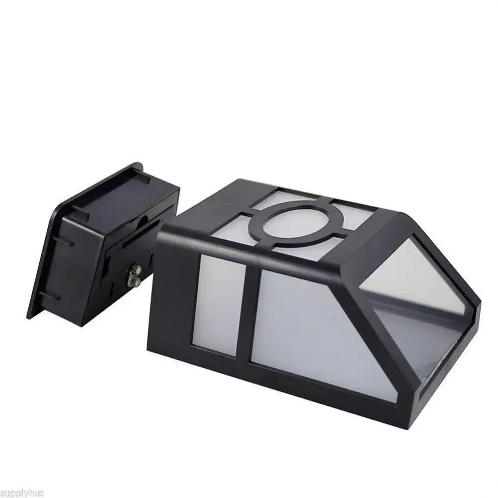 Solar Wandleuchte Mit LED – Moderne Außenbeleuchtung Für Garten Und Terrasse, Wandlampen