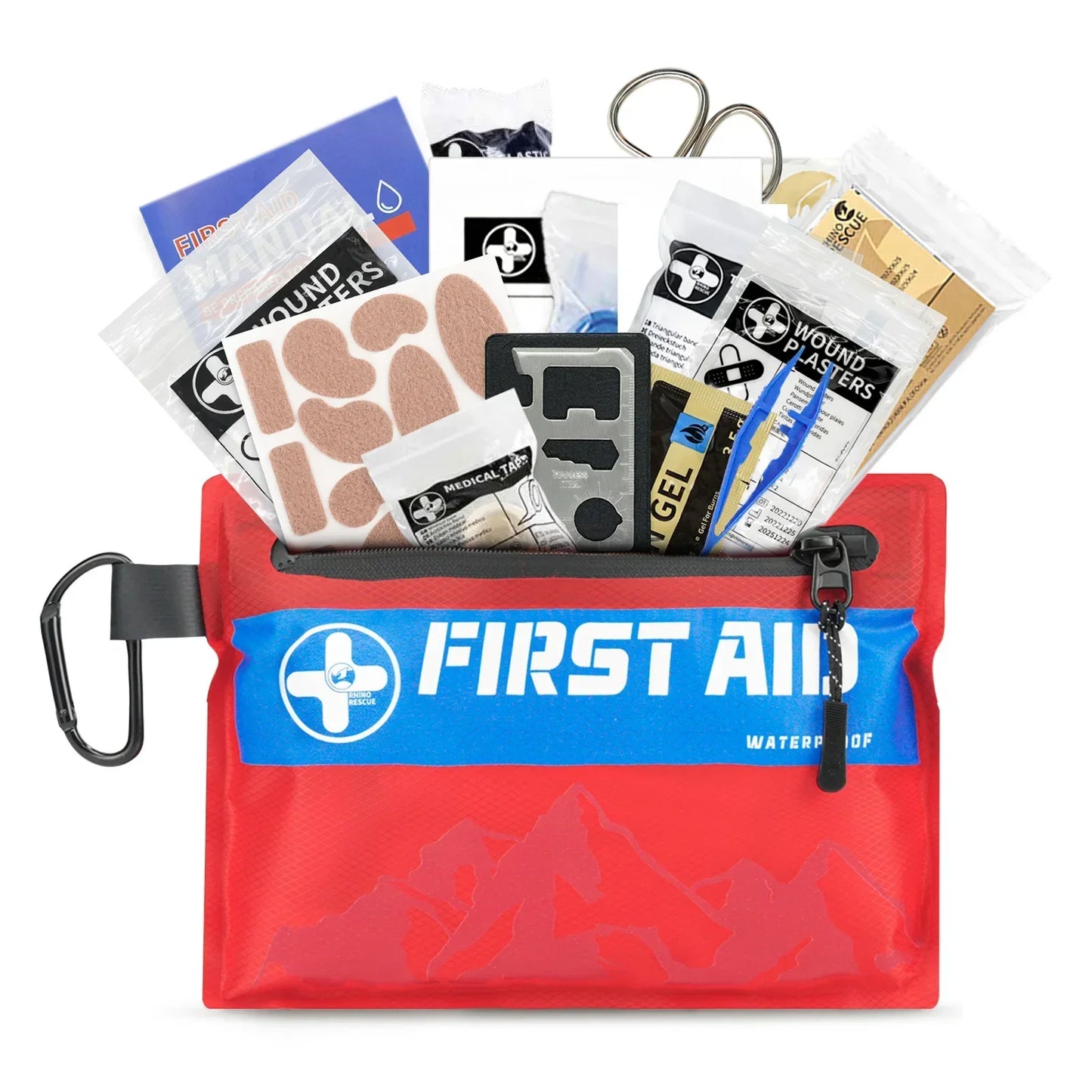 Wasserdichtes First Aid Notfall Set – Praktisches First Aid Kit für Outdoor und Reisen