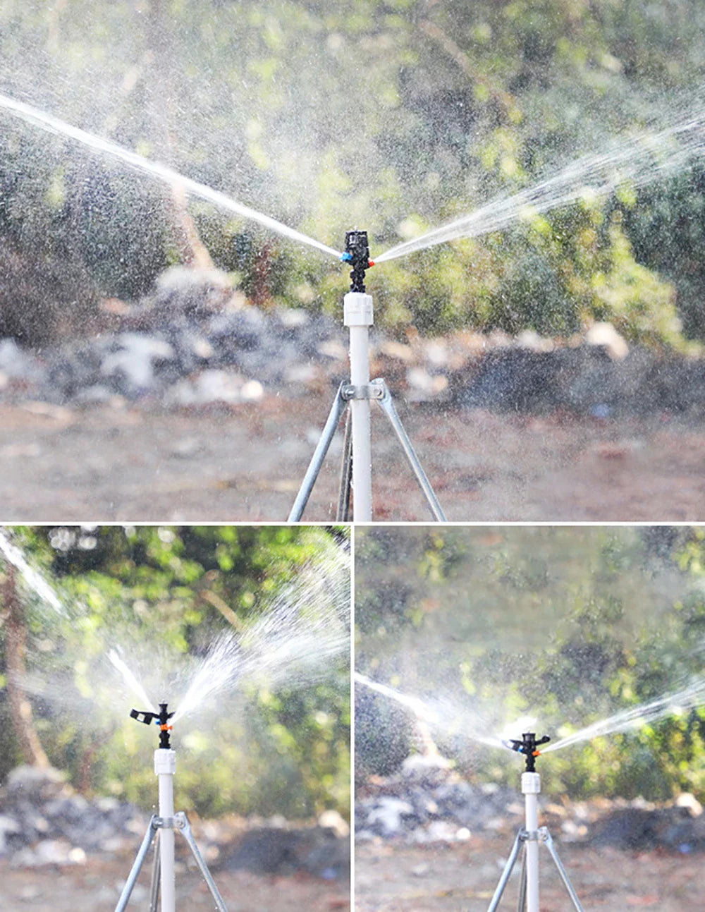 Verstellbarer Gartenregner mit Sprühwinkelanpassung – Ideal für Bewässerungssysteme