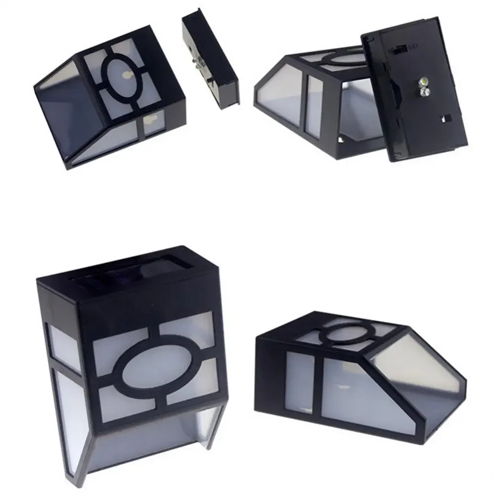 Solar Wandleuchte Mit LED – Moderne Außenbeleuchtung Für Garten Und Terrasse, Wandlampen