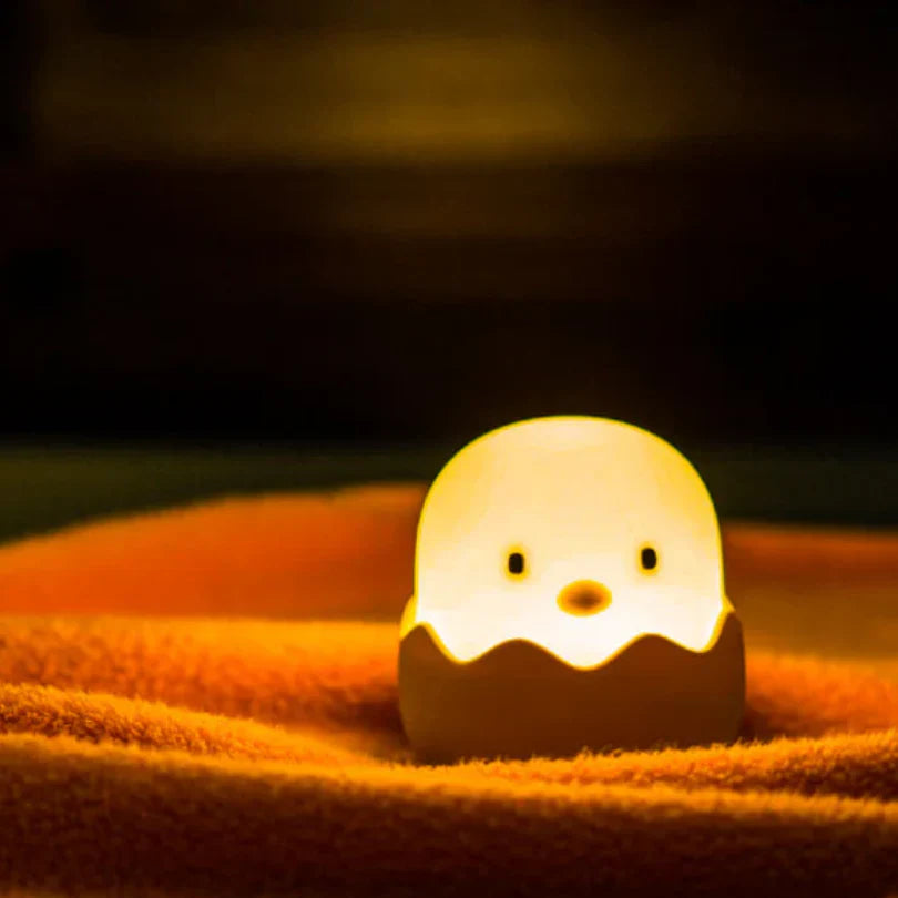 Kuiken Nachtlampe für Kinder – Süße LED Lampe im Eierdesign für das Kinderzimmer
