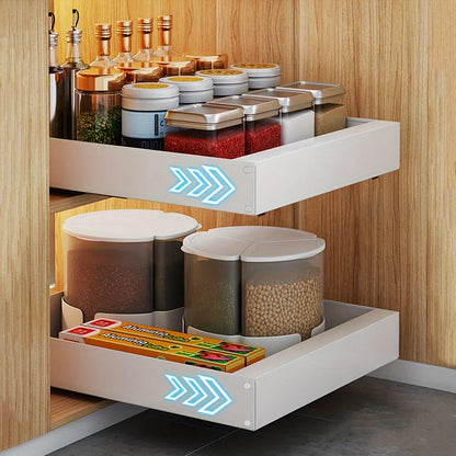 Erweiterbarer Küchenschrank Organizer
