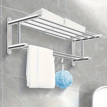 Hochwertiges Edelstahl Handtuchregal für Badezimmer