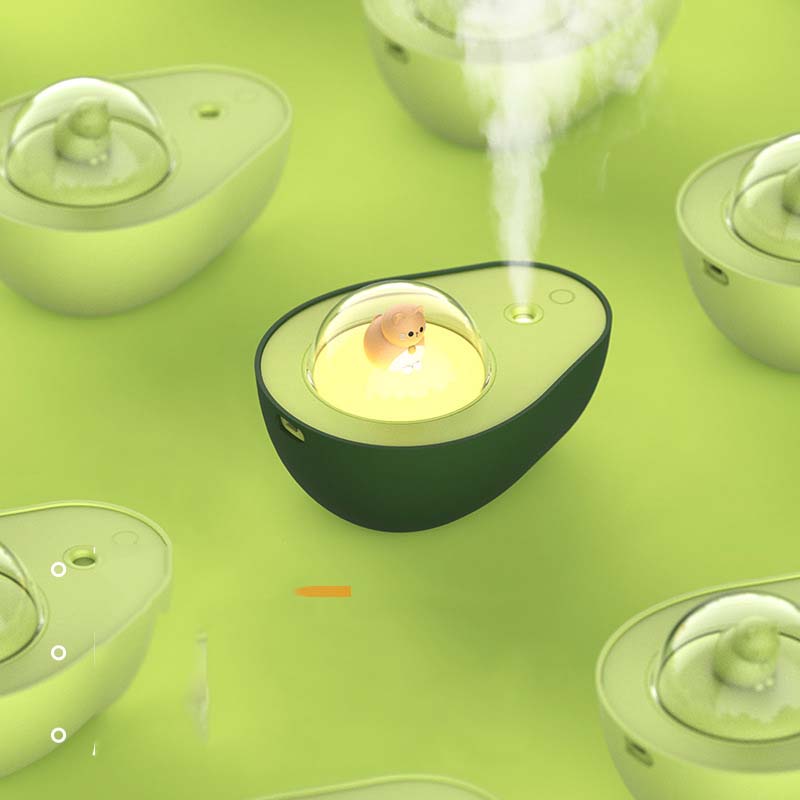Avocado Luftbefeuchter mit Nachtlicht