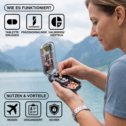 Verstellbarer Präzisions-Tablettenschneider