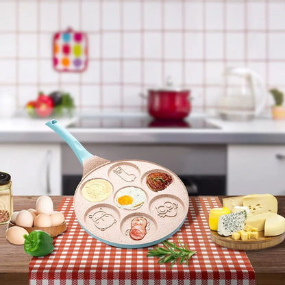 Frühstücksbratpfanne für Kinder – Lustige Pfannkuchen und Spiegelei Formen