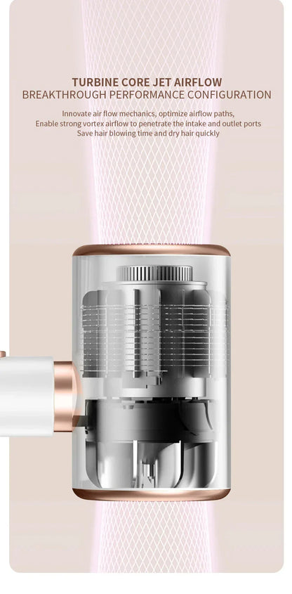 Hochleistungs- Haartrockner 2400w Mit Kalt- Und Warmluftfunktion -Ionentechnologie