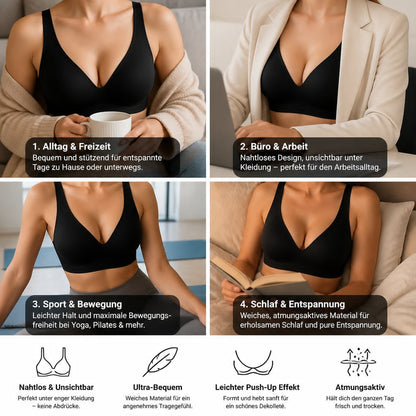 Push-Up Komfort BH – Stützend, formend & bequem für jeden Tag