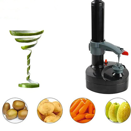 Automatischer Obst- und Gemüseschäler Mit Ein-Knopf-Bedienung