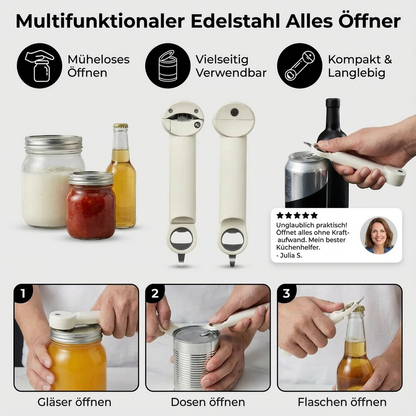 Multifunktionaler Edelstall Alles Öffner