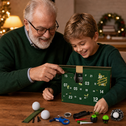 Golf-Adventskalender 2026 – 24 Tage voller Golfzubehör & Überraschungen