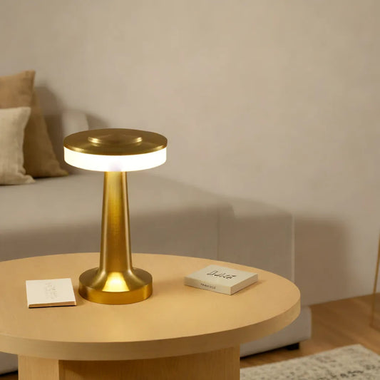 Zeitlose Kabellose LED-Tischleuchte
