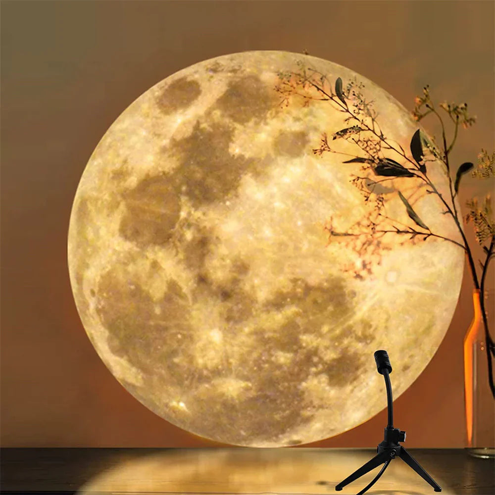 Projektionslampe Erde und Mond – Stimmungsvolle Deckenbeleuchtung für Dein Zuhause