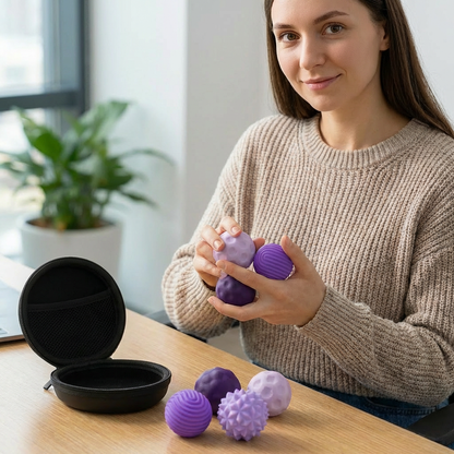Magnetische Silikonkugeln – Sensorisches Beschäftigungsspielzeug für Stressabbau und Entspannung
