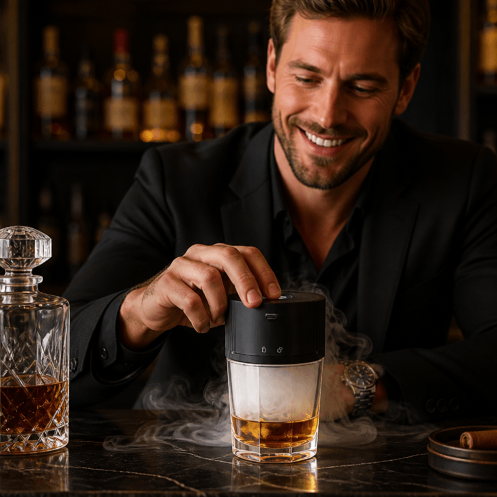 Wiederaufladbares elektrisches Cocktail-Smoker-Set