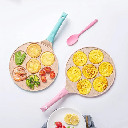 Frühstücksbratpfanne für Kinder – Lustige Pfannkuchen und Spiegelei Formen