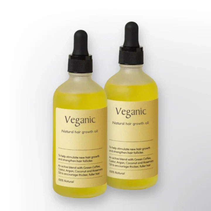 Veganes Haarwuchsöl | Natürlicher Booster  Für Gesundes Haarwachstum