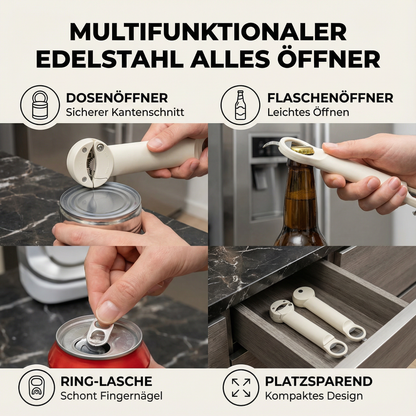 Multifunktionaler Edelstall Alles Öffner