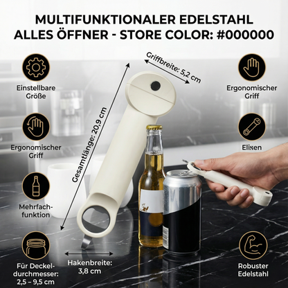 Multifunktionaler Edelstall Alles Öffner