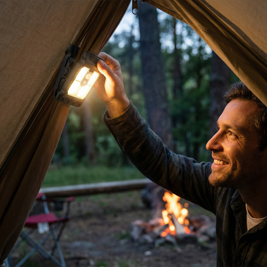 Praktische Klip Solar Lampe mit Bewegungssensor