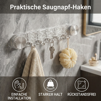Praktische Saugnapf-Haken