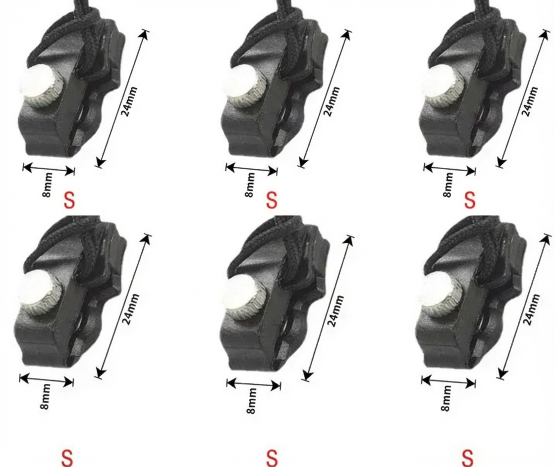 Reißverschluss Reparatur-Kit 6er Pack
