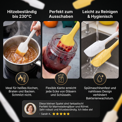 Multifunktionale Hitzebeständige Mini Spatel aus Silikon