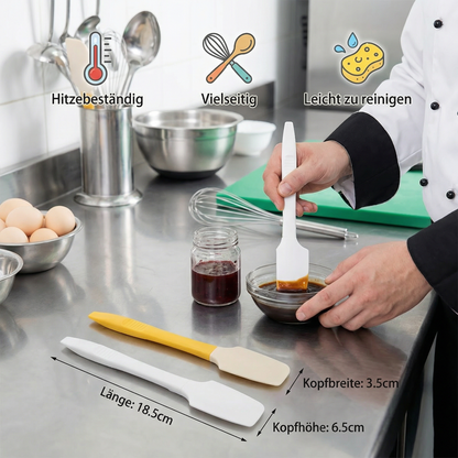 Multifunktionale Hitzebeständige Mini Spatel aus Silikon